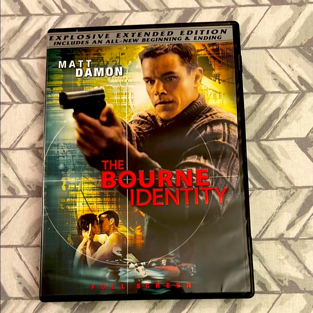 The Bourne Identity DVD